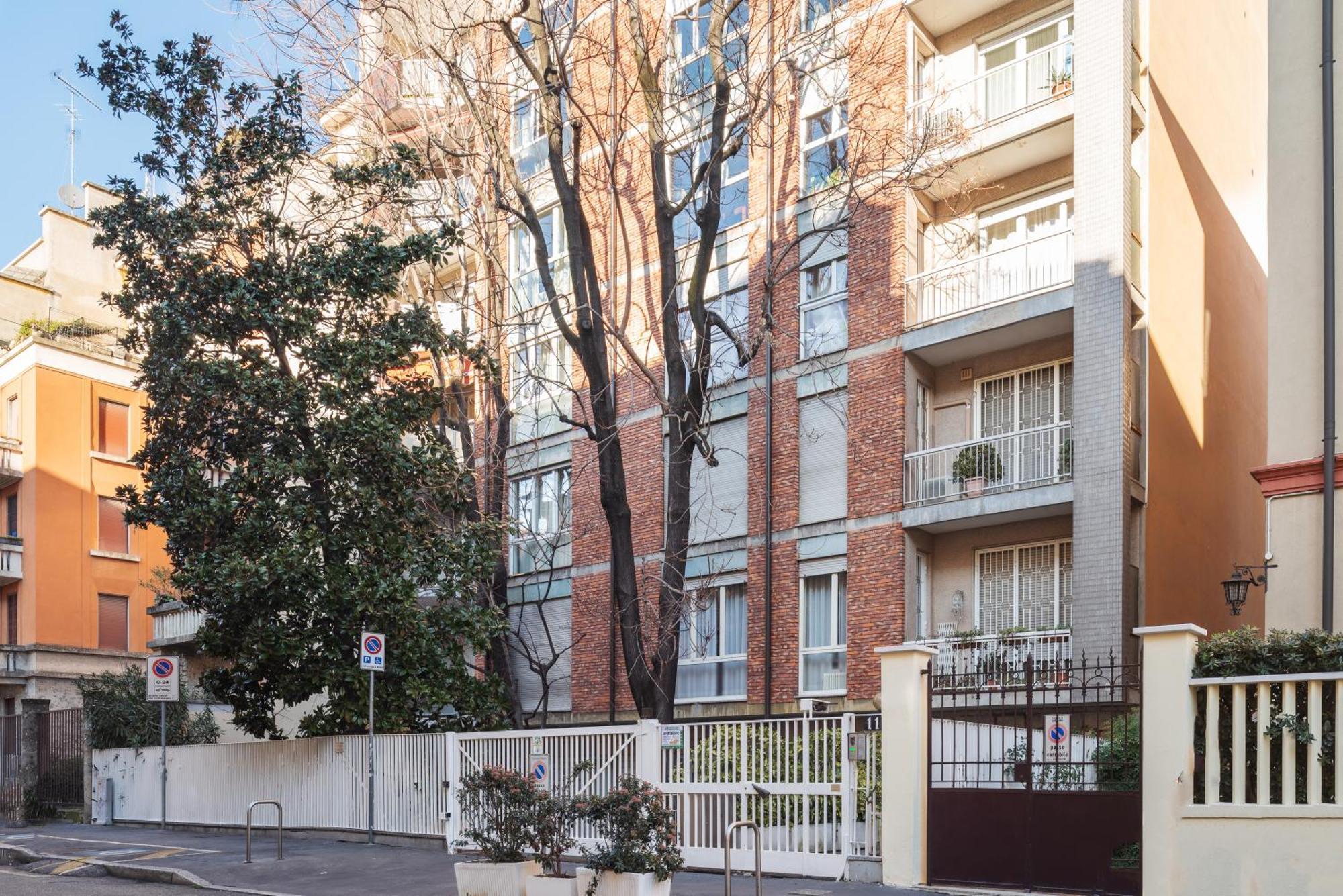 Il Bilocale Con Terrazzo Dei Marchesi Apartman Milánó Kültér fotó